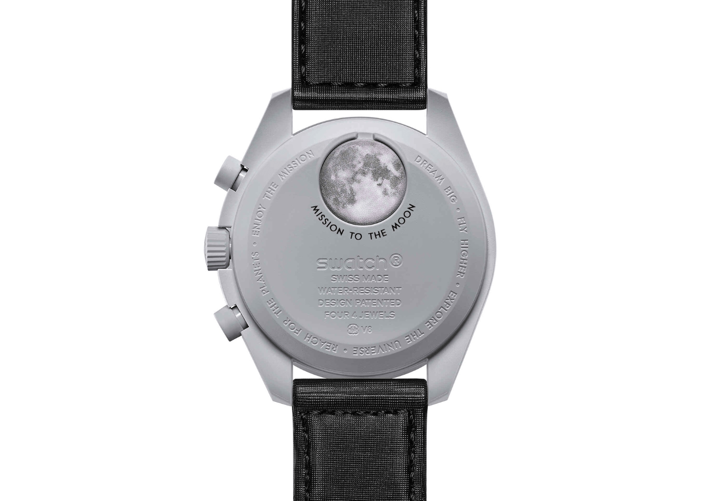 Swatch x Omega Bioceramic Moonswatch Mission to The Moon (SO33M100) - SJR London Timepiece