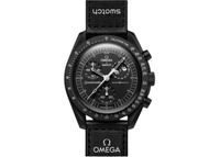 Swatch x Omega Bioceramic Moonswatch Mission to The Moonphase - New Moon (SO33B700) - SJR London Timepiece