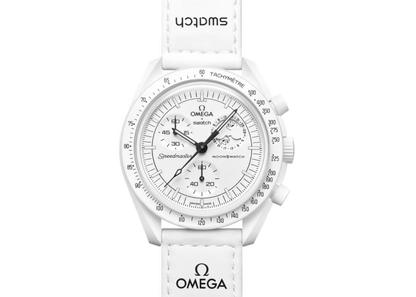 Swatch x Omega Bioceramic Moonswatch Mission to The Moonphase (SO33W700) - SJR London Timepiece