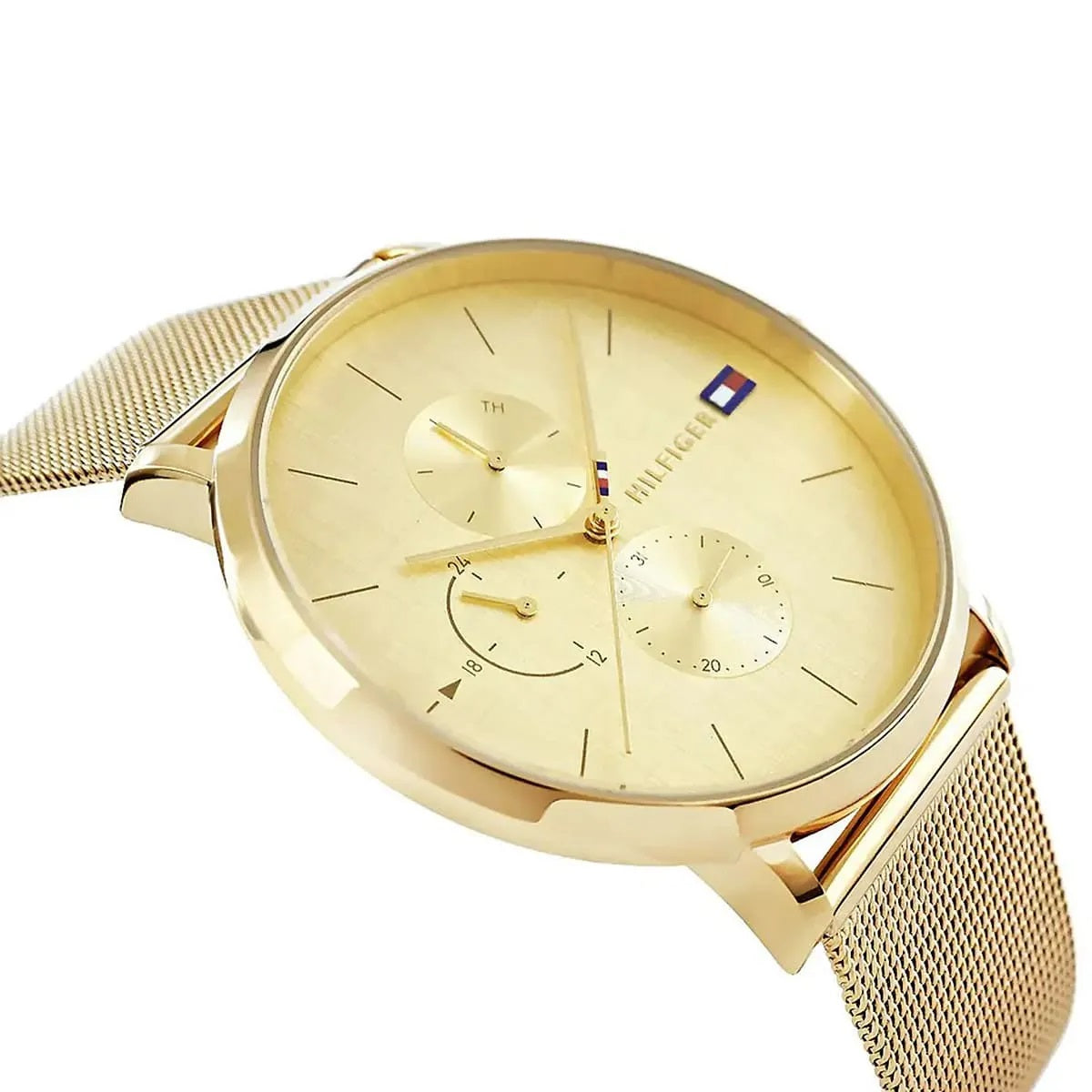 Tommy Hilfiger 1781943 Jenna Women's Gold Mesh Watch - SJR London Timepiece