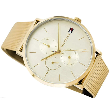 Tommy Hilfiger 1781943 Jenna Women's Gold Mesh Watch - SJR London Timepiece