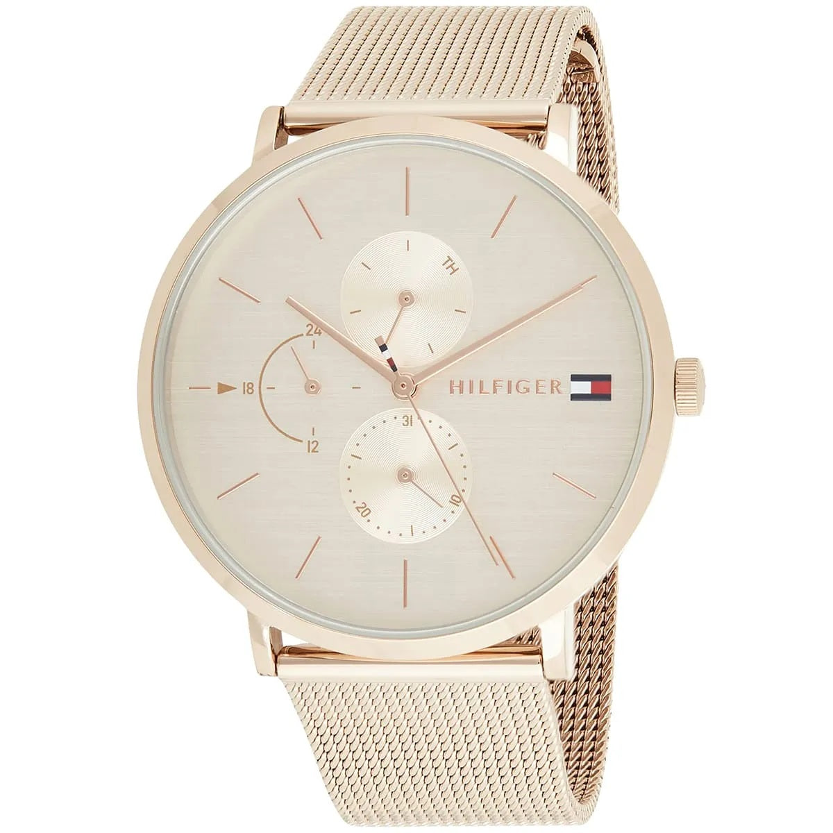 Tommy Hilfiger 1781944 Jenna Women's Rose Gold Mesh Watch - SJR London Timepiece