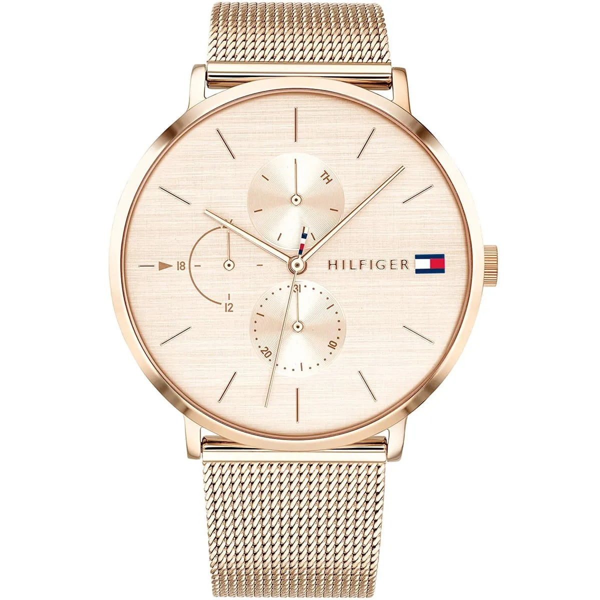 Tommy Hilfiger 1781944 Jenna Women's Rose Gold Mesh Watch - SJR London Timepiece