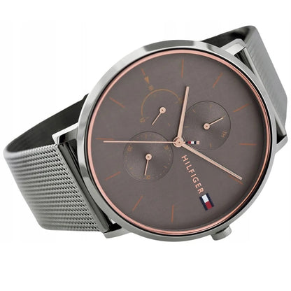 Tommy Hilfiger 1781945 Jenna Women's Grey Mesh Watch - SJR London Timepiece