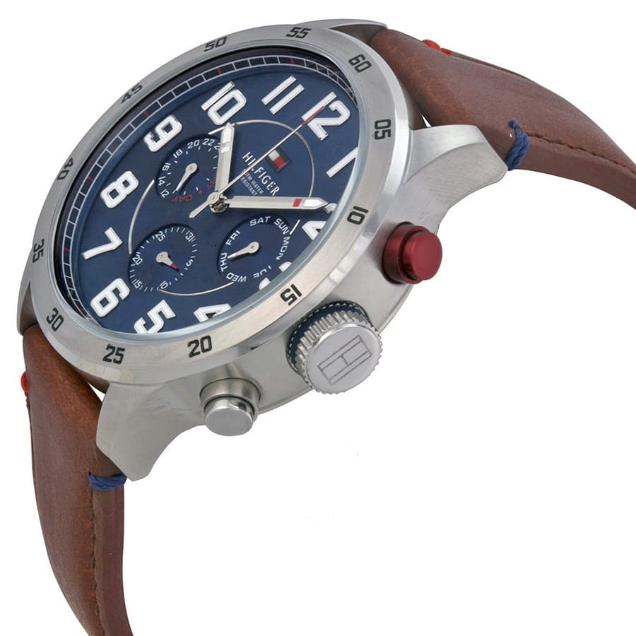 Tommy Hilfiger 1791066 Trent Men's Brown Leather Watch - SJR London Timepiece