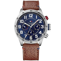 Tommy Hilfiger 1791066 Trent Men's Brown Leather Watch - SJR London Timepiece