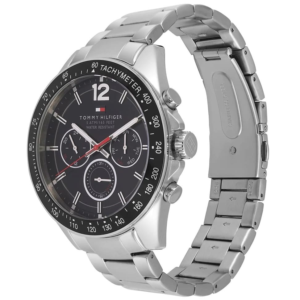 Tommy Hilfiger 1791104 Luke Men's Silver Watch - SJR London Timepiece