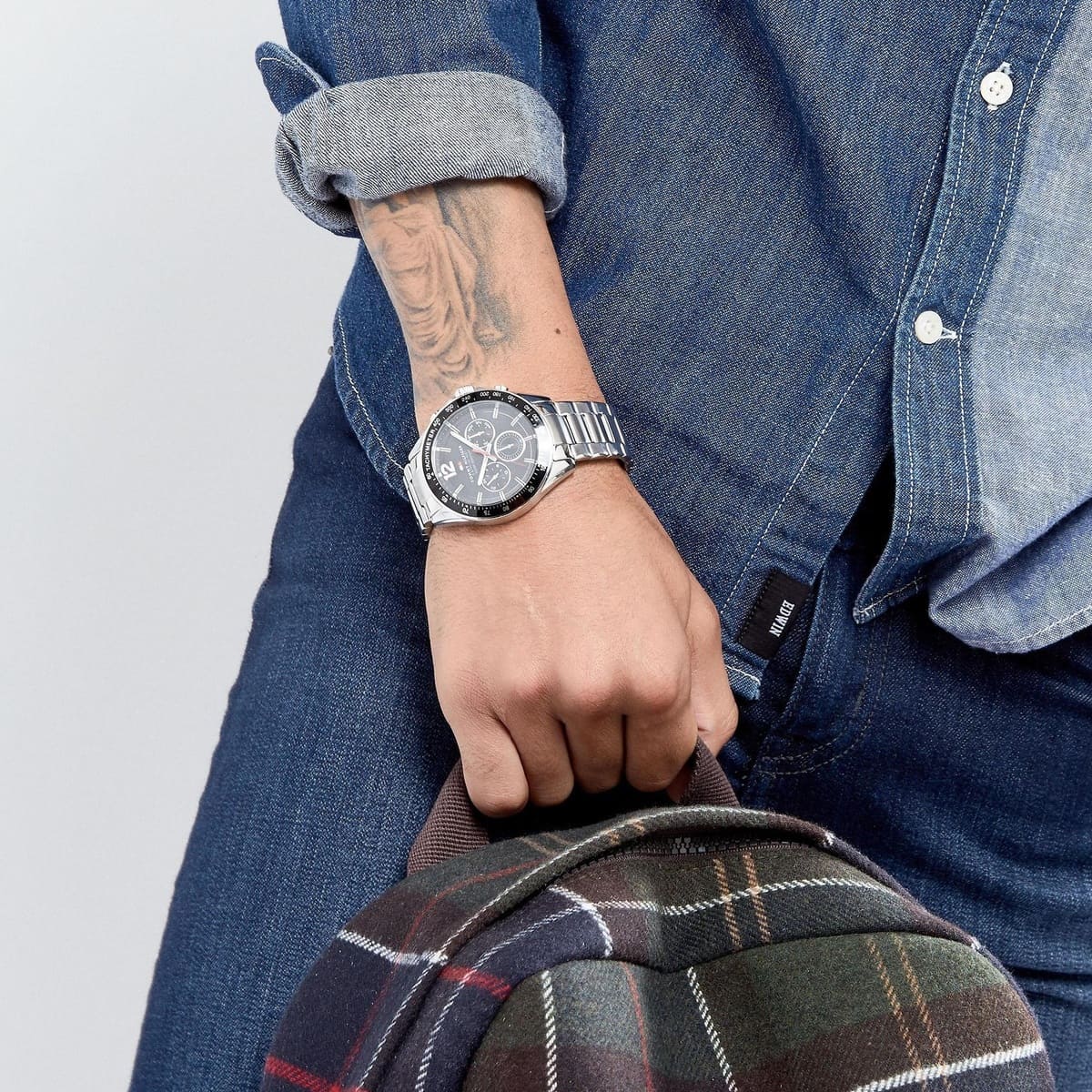 Tommy Hilfiger 1791104 Luke Men's Silver Watch - SJR London Timepiece
