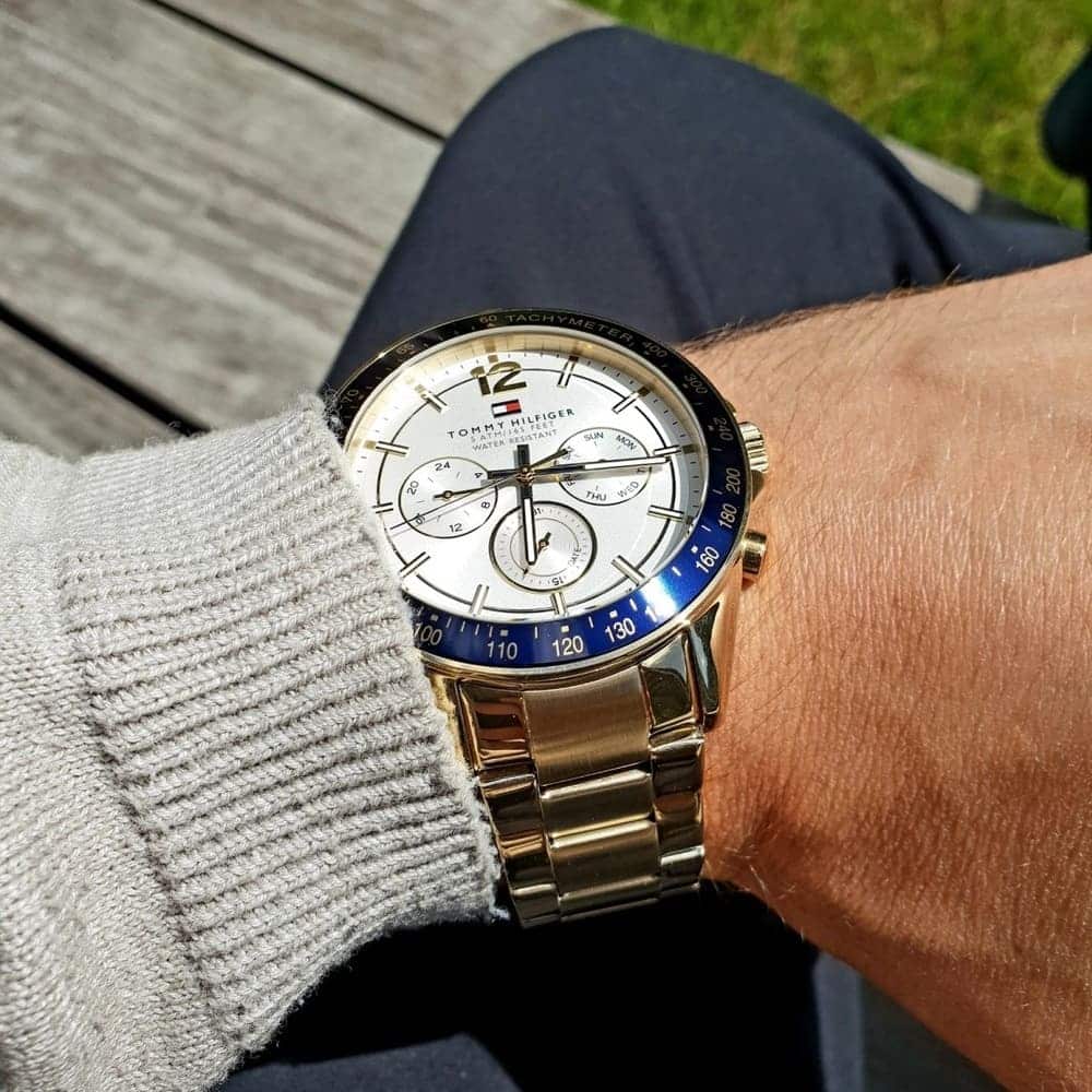 Tommy Hilfiger 1791121 Luke Men's Gold Watch - SJR London Timepiece