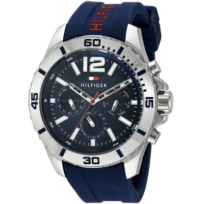 Tommy Hilfiger 1791142 Luke Men's Blue Silicone Watch - SJR London Timepiece