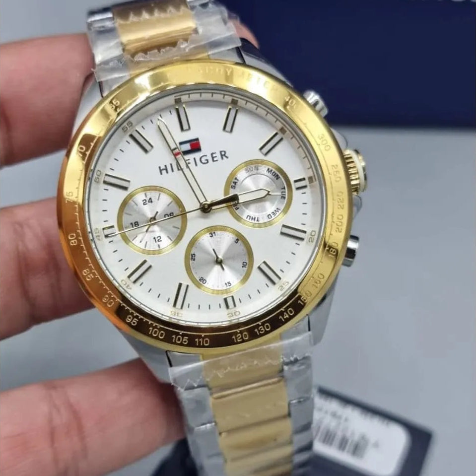 Tommy Hilfiger 1791226 Luke Men's Two-Tone Watch - SJR London Timepiece