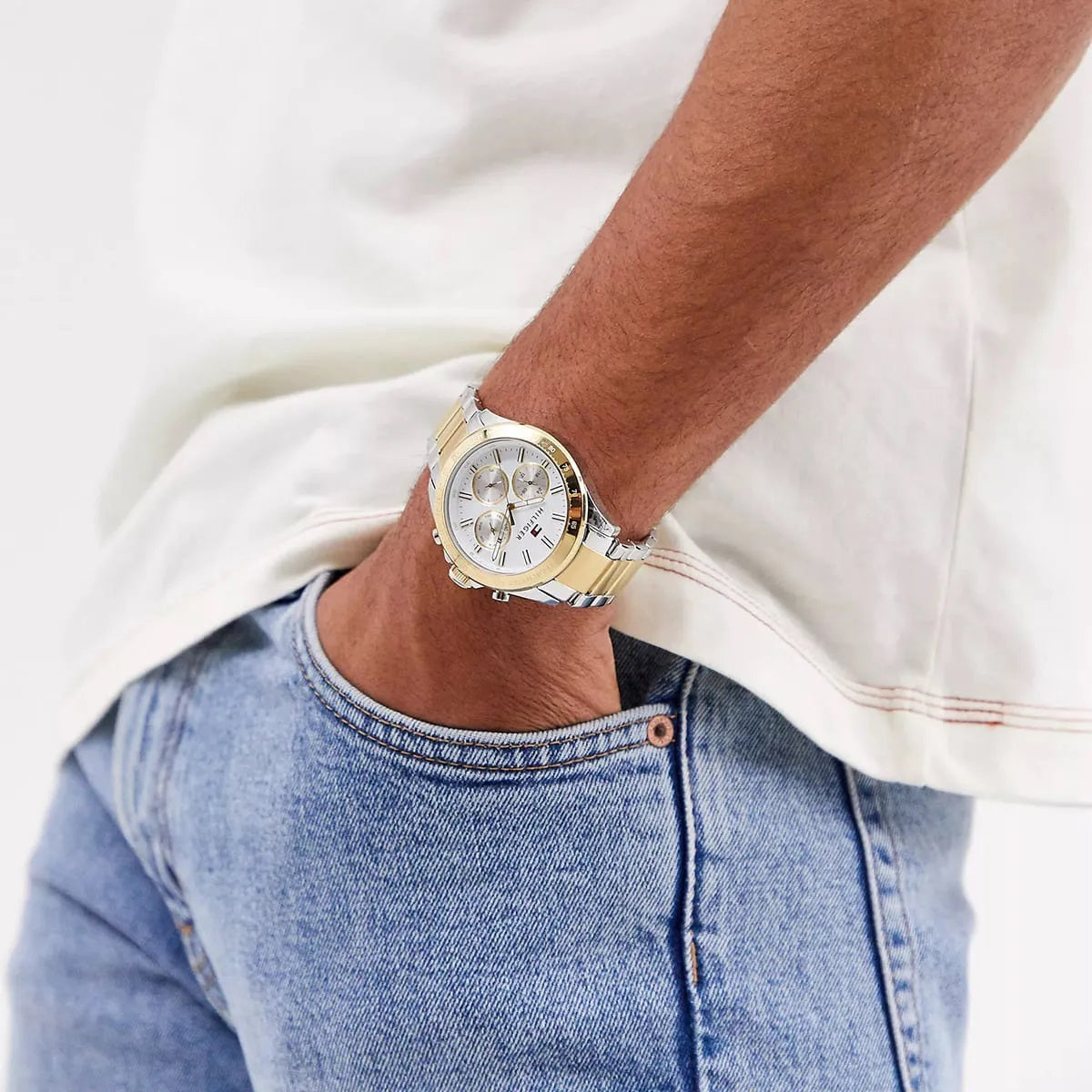 Tommy Hilfiger 1791226 Luke Men's Two-Tone Watch - SJR London Timepiece