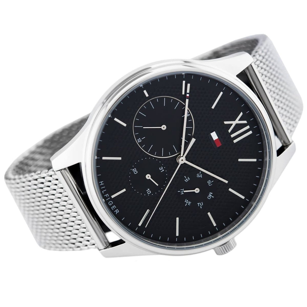 Montre en maille argentée pour homme Tommy Hilfiger 1791415 Damon