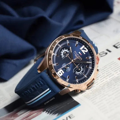 Tommy Hilfiger 1791474 Decker Men's Rose Gold Watch - SJR London Timepiece