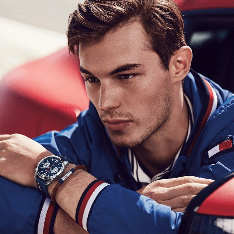 Tommy Hilfiger 1791476 Decker Men's Blue Silicone Watch - SJR London Timepiece