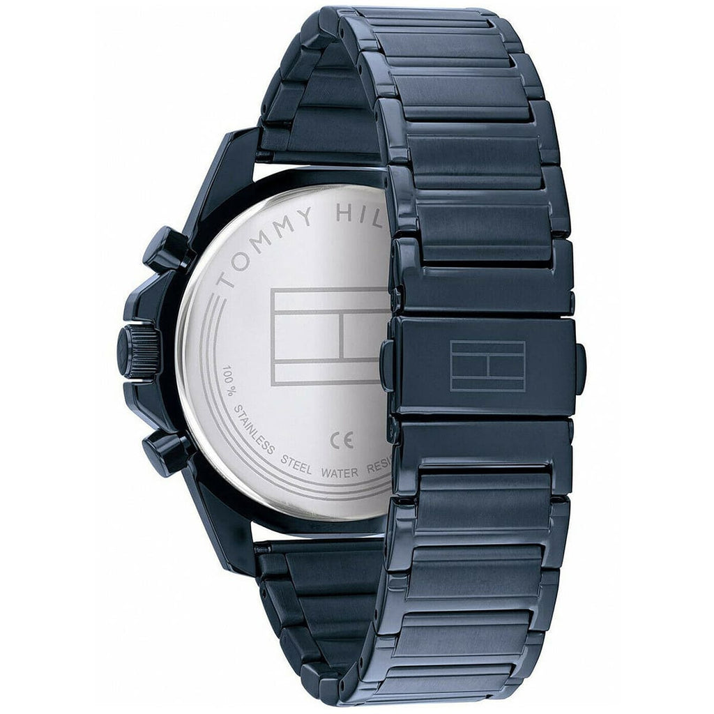 Tommy Hilfiger 1791560 Decker Montre Homme Entièrement Bleue