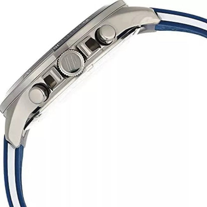 Tommy Hilfiger 1791721 Bank Men's Blue Silicone Watch - SJR London Timepiece