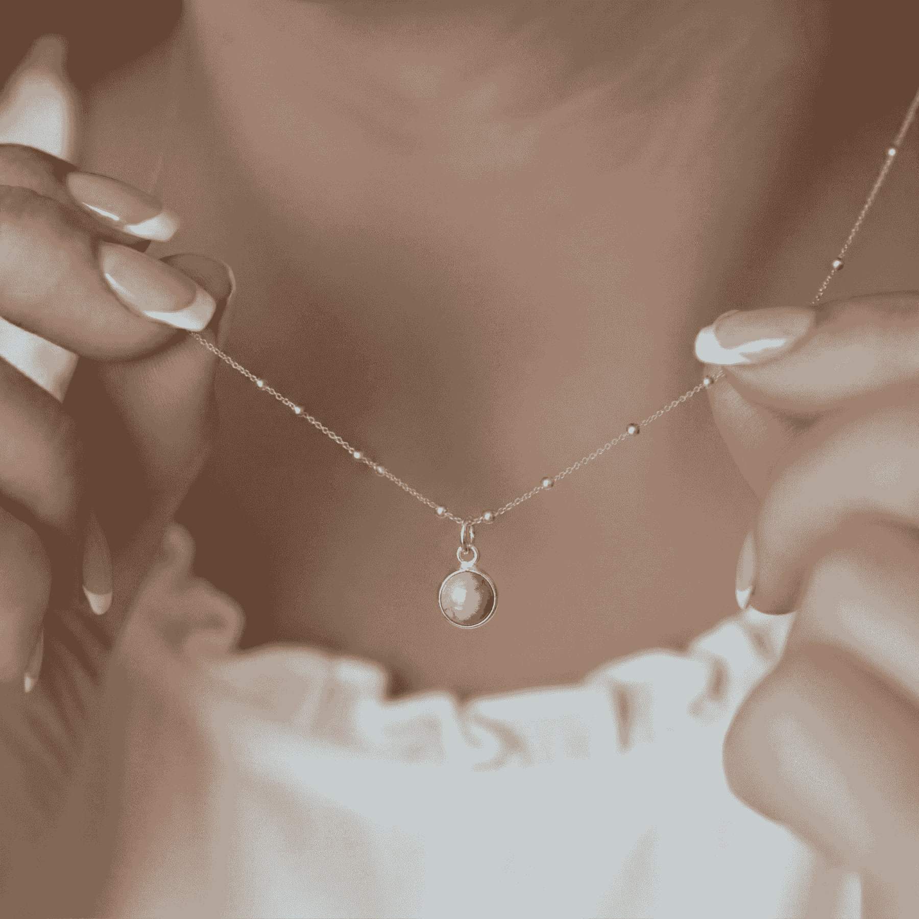 Turquoise December Birthstone Necklace