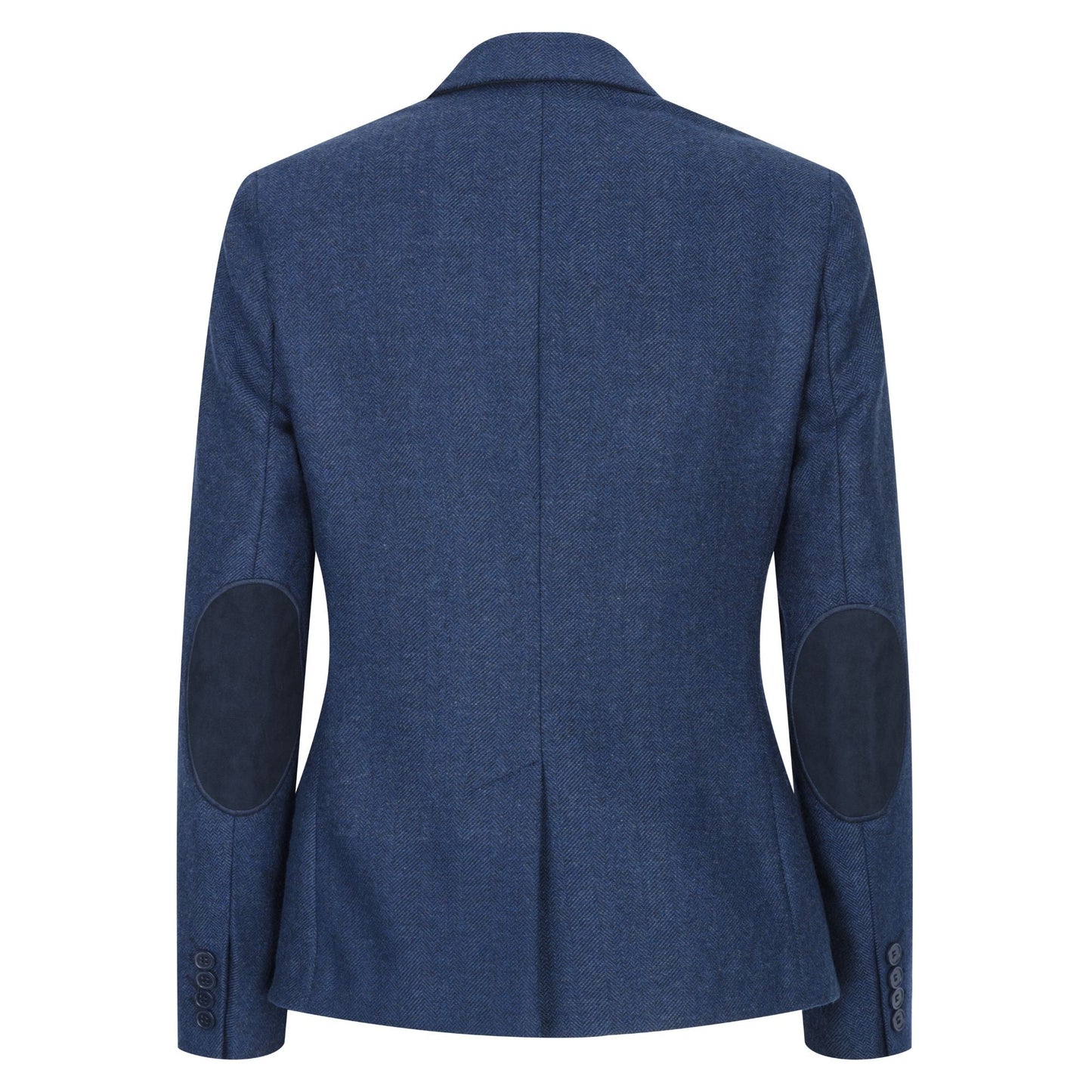 wsn02 - Women's Tweed Navy Blue Blazer Waistcoat & Trousers 1920s Suit